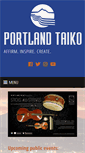 Mobile Screenshot of portlandtaiko.org